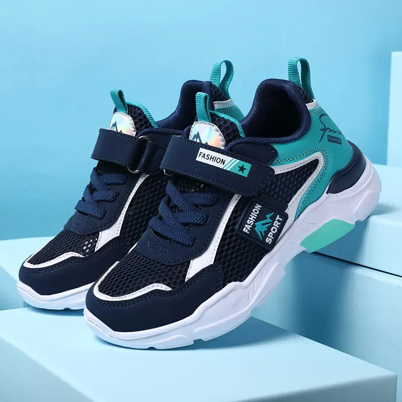 Summer Single Net Breathable Boys Sport Shoes Children Sneakers Rubber Leisure Trainers Casual Kids Sneakers 251110BJ