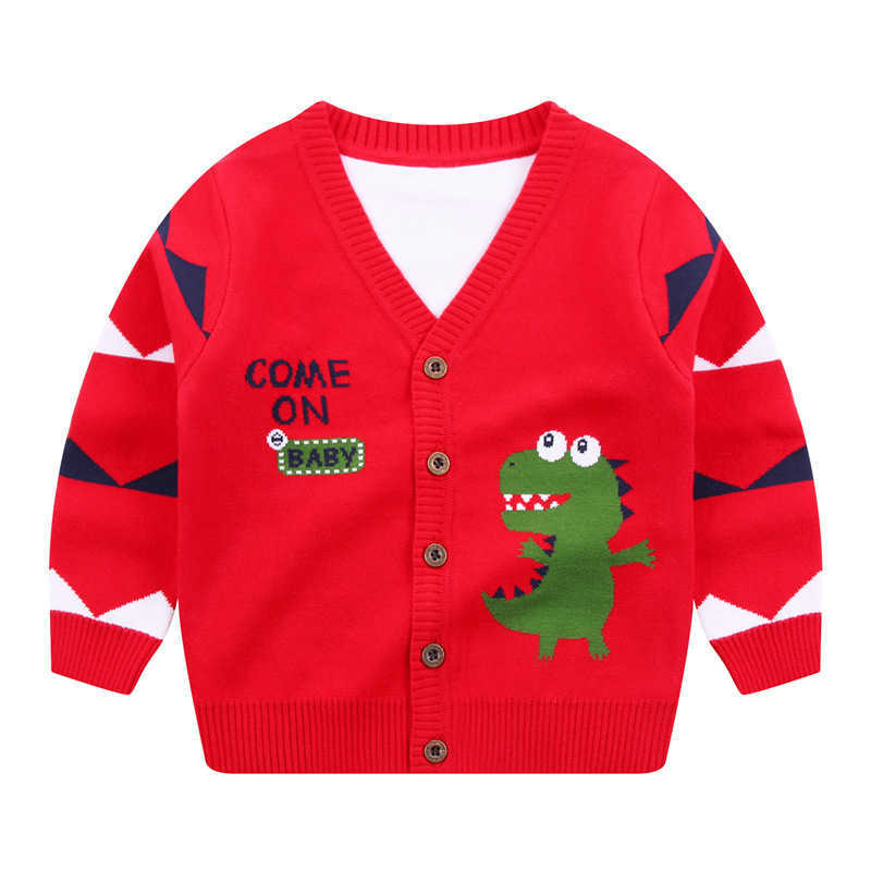 Children&#039;s cardigan 25 years old children&#039;s autumn and spring sweater new knitted sweater boys&#039; top long sleeves baby coat L251110-image-735080781