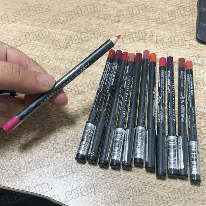 8 color Brand Lip Pencil Liner Lip Pencils Easy to Wear and Long Lasting Lipliner 1.04g-image-403836860