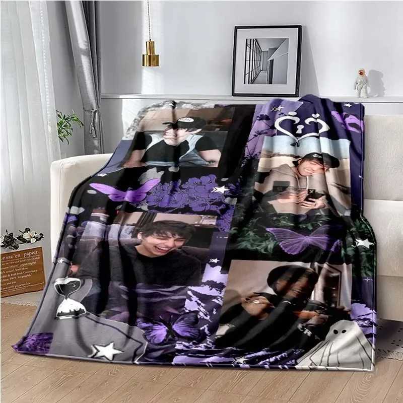 Sam Colby XPLR Printed Blanket Leisure Sofa Blanket Home Sheet Sofa Office AirConditioning Soft LeisureTravel CustomizableThrowW251107-image-1083902192