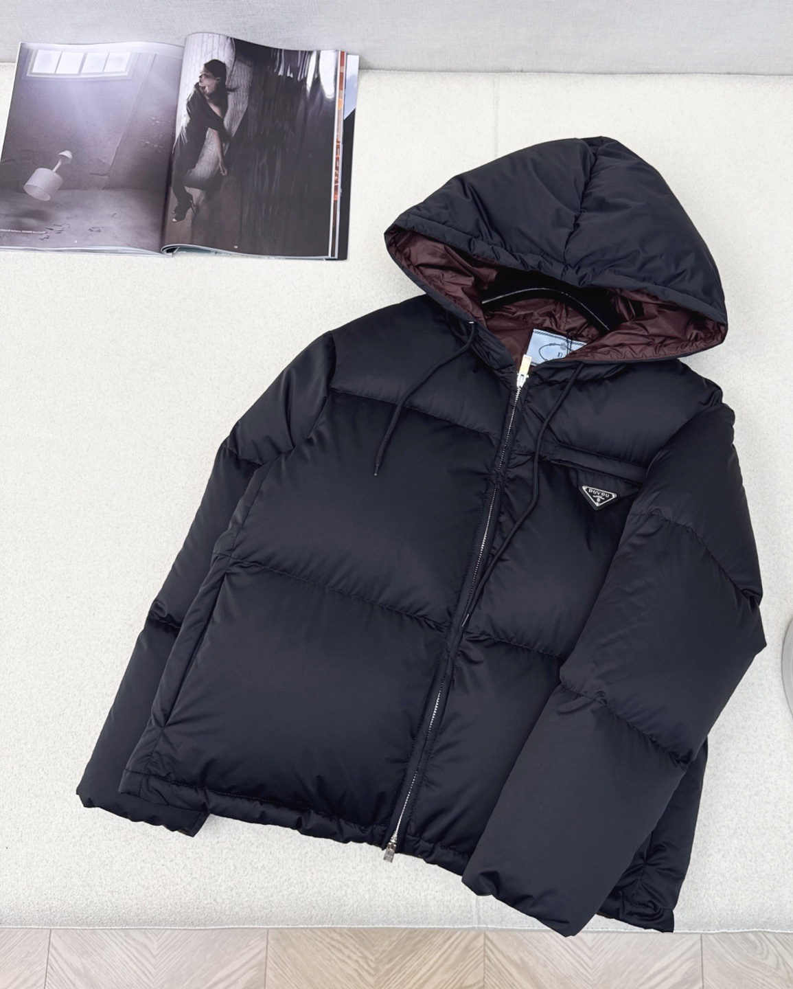 DUYOU Womens Puffer Jacket Down Jacket Puffer Coat Designer Jackets Warm Parka White duck down filling Winter Thick Fluffy Outerwear with Hood Femal