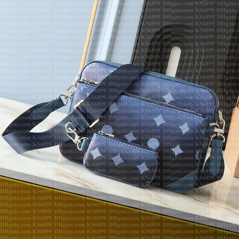 High Quality Evening Bags designer bag men women Leather 3pcs set Detachable Messenger Bags Crossbody bag 3 in 1 Shoulder Bag Trio Handbags Purse Wa