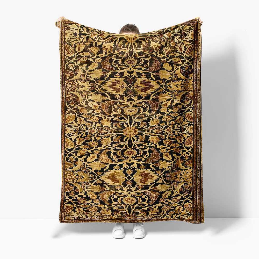 Luxurious Velvet Embroidered Throw Blanket Soft Warm Decorative Bed Sofa Carpet Home Textile GiftW251107-image-1083906777
