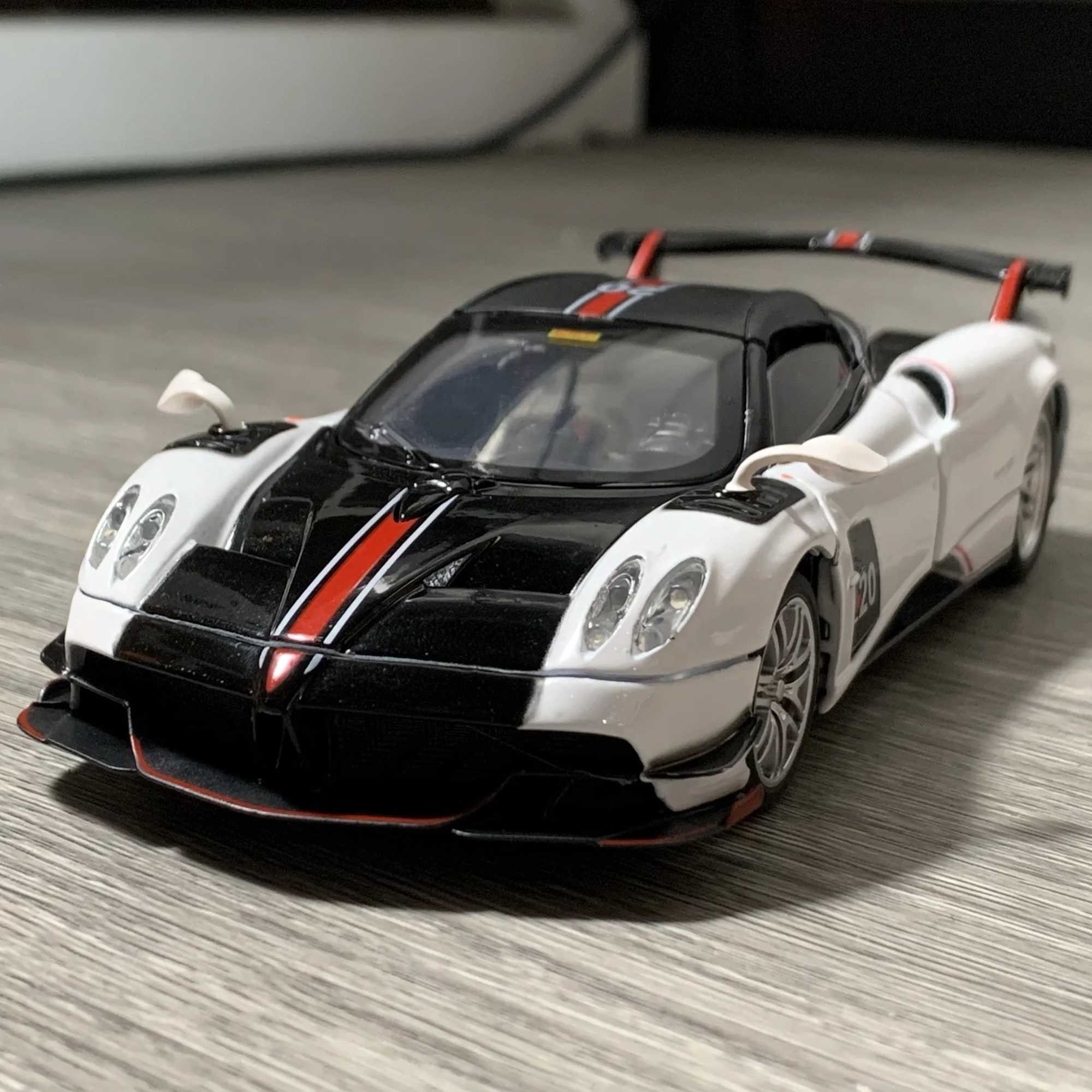 132 Pagani Huayra BC Supercar Alloy Metal Diecast Model Car Miniature Vehicle Ornament Collectible Home Desktop Decoration Gift C251118-image-1085145125