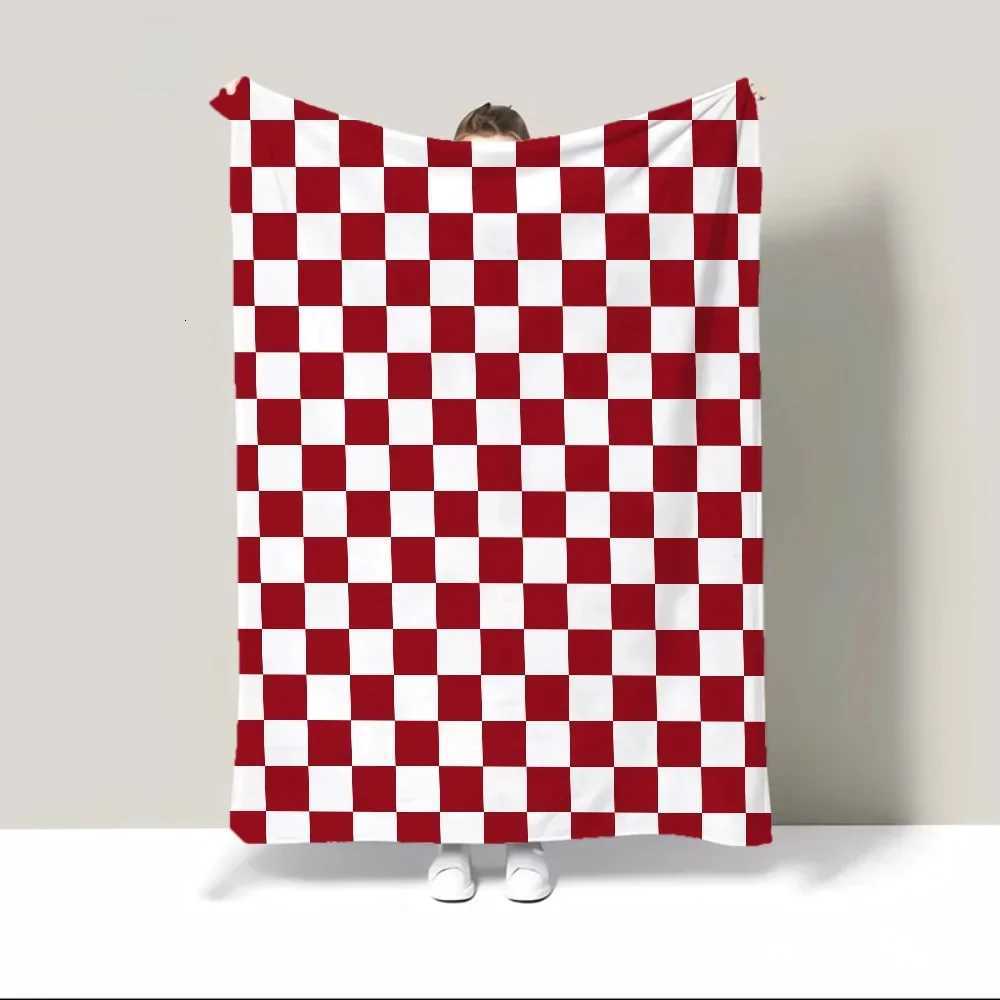 Thick Blankets for Winter Blanket Grid Luxury Blankets and Throws Beach Towel Designer Throw Blanket Bed Fluffy Plaid Knee SoftW251107-image-1083902454