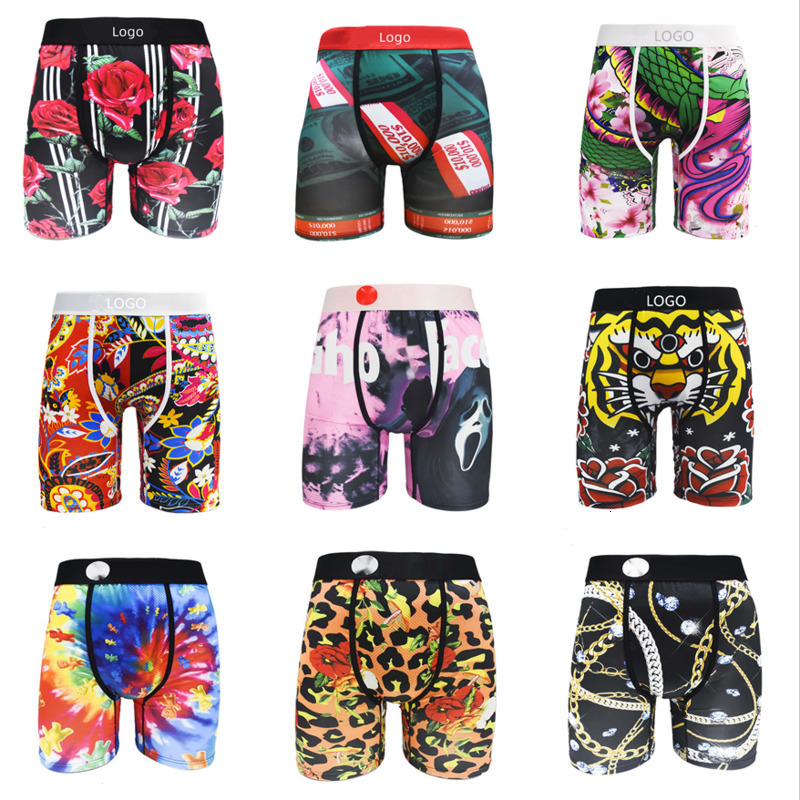 Mens Shorts 2026 New Sexy Underpants Designer Boxers Briefs Quick Dry Breathable Underwear Pants With Bags Branded Male 147 Colors