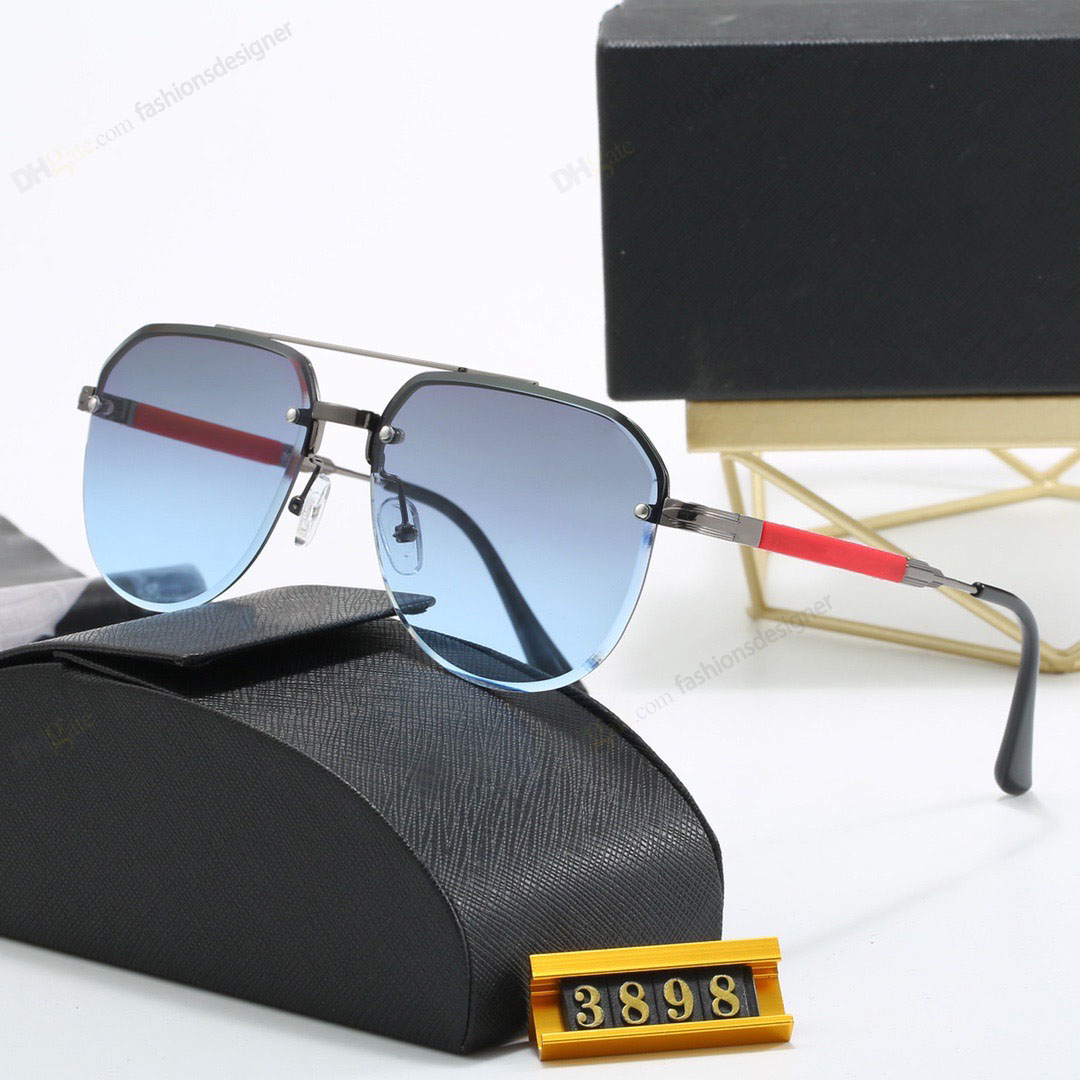 Mens sunglasses lunette Half frame high-end goggles fashionable men's business glasses clear Lens Reading Glasses With Case designer sunglasses