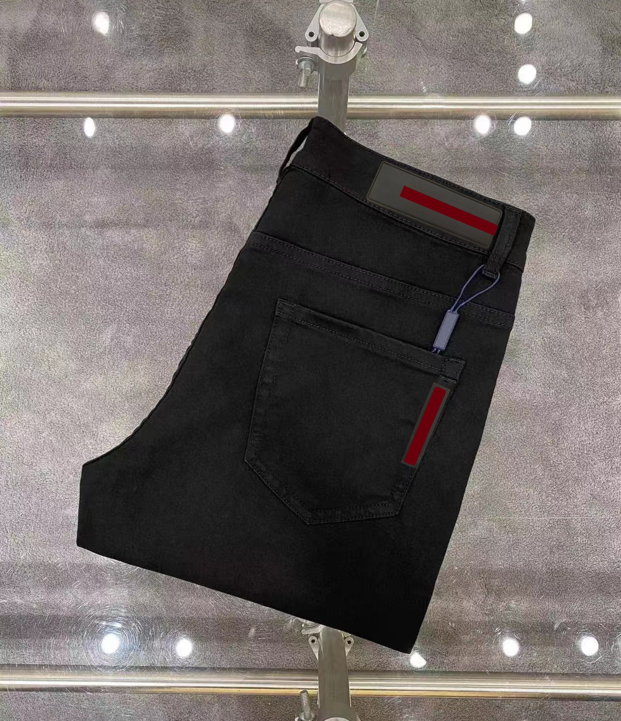 Designer jeans for man pant pants men men's jeans hip-hop high street fashion tide brand cycling motorcycle wash letter loose fit Patch Slim sw