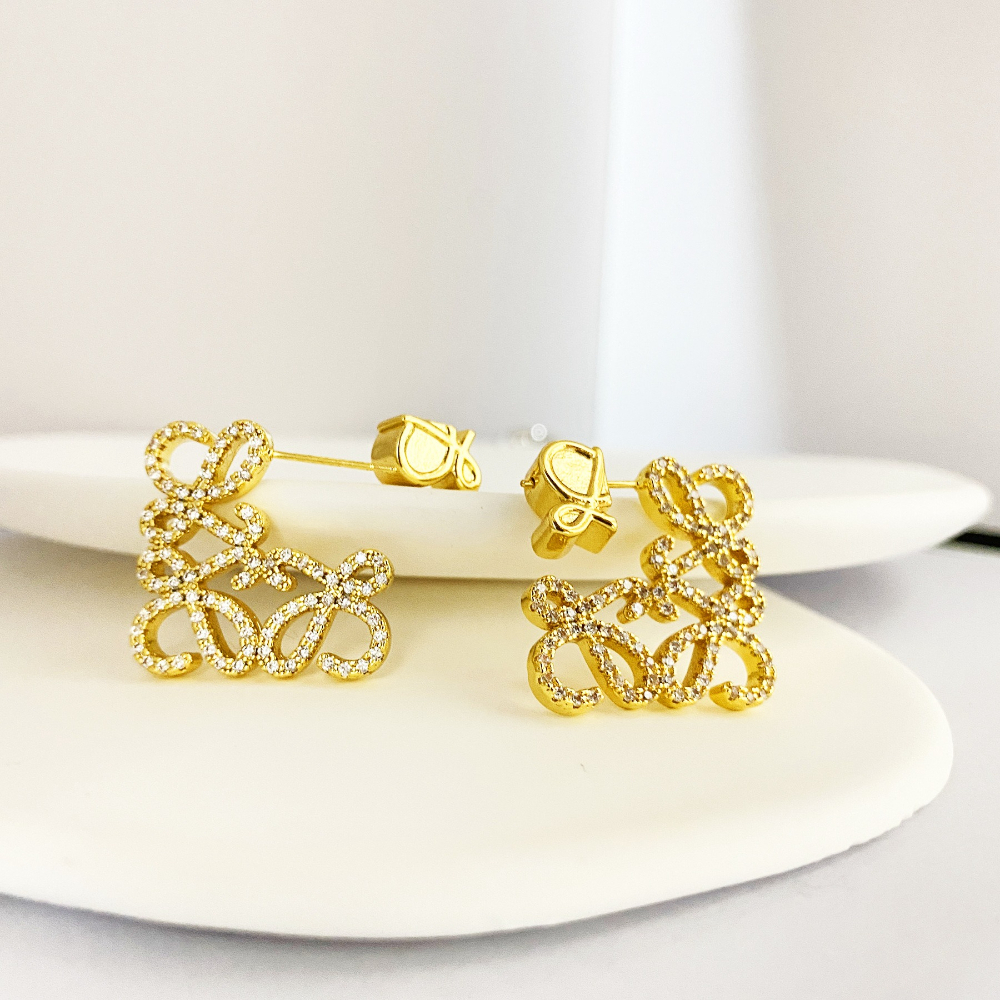 Luxury Womens Stud Earrings designer jewelry for women Classic Style Women Studs Earings Logo Printed Wedding Party Gifts-image-1100824567
