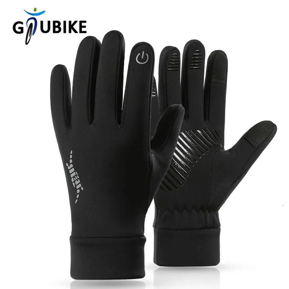 GTUBIKE Winter Gloves Waterproof Thermal Touch Screen Windproof Warm Cold Weather Running Sports Hiking Ski 251110