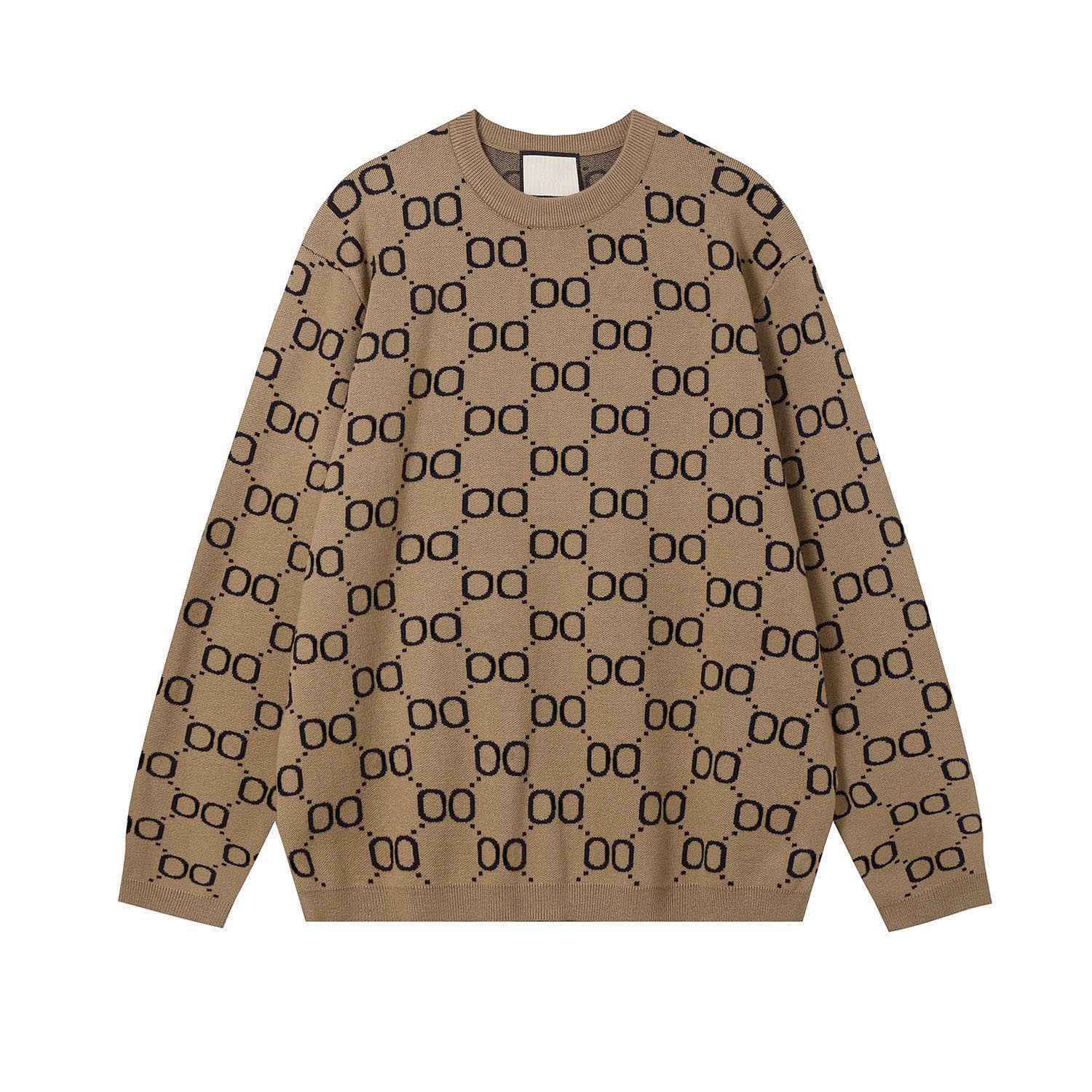 classic style sweaters with small jacquard patterns mens highquality designer clothing mens tops mens knitwear mens sweaters g new tops