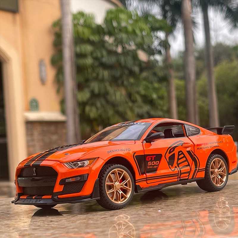 124 Ford Mustang Shelby GT500 Alloy Racing Car Model Diecast Toy Vehicles Metal Car Model Simulation Collection Toy Gift C251118-image-1085145200