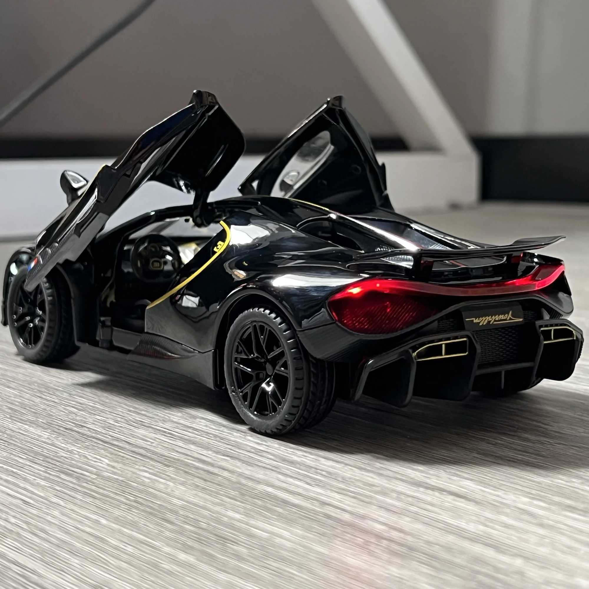 124 Tourbillon Supercar Toy Car Model Alloy Diecast Vehicle Miniature Sound Light Pull Back Collection Gift Children Boy Kids C251118-image-1085145187