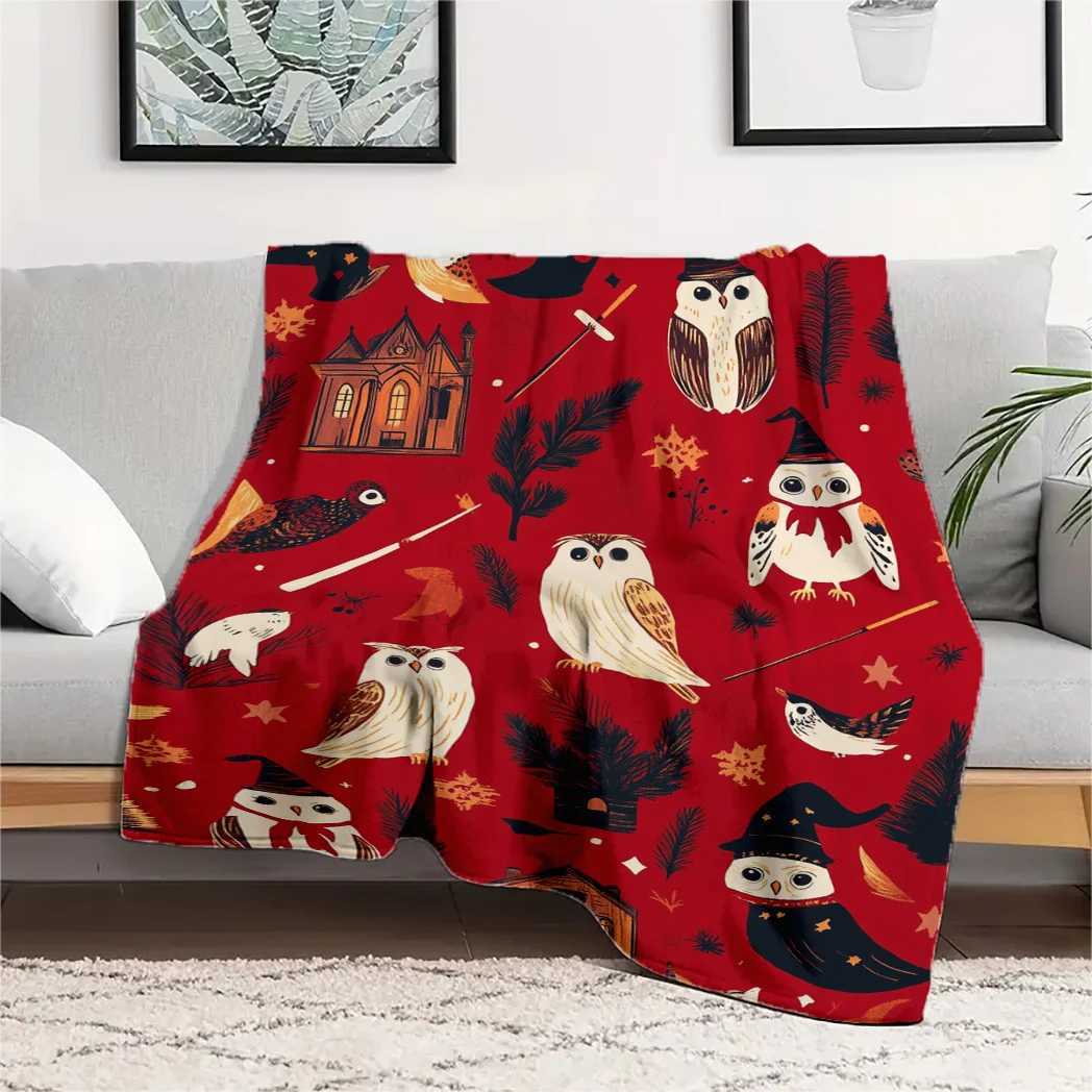 Arcane Coziness Gothic Magic Divination Soft Flannel Throw Blanket - Versatile for Sofa Bed Office Camping Naps All-SeasoW251107-image-1083902685