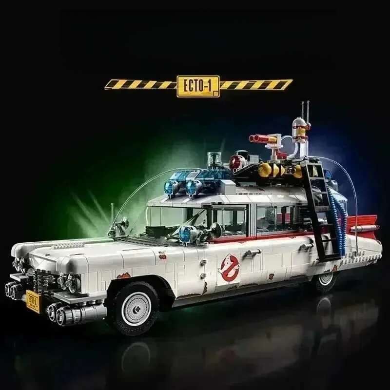 es 2352 ECTO-1 Creative Vehicles 10274 Building Blocks and Brick Toy Cars Model Car Kit Compatible C251118-image-1085145385