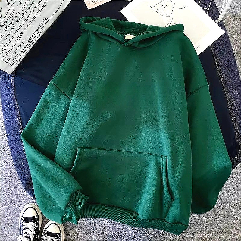 H299 Men Long-sleeved Autumn and Winter Heavy Loose Solid Lapel