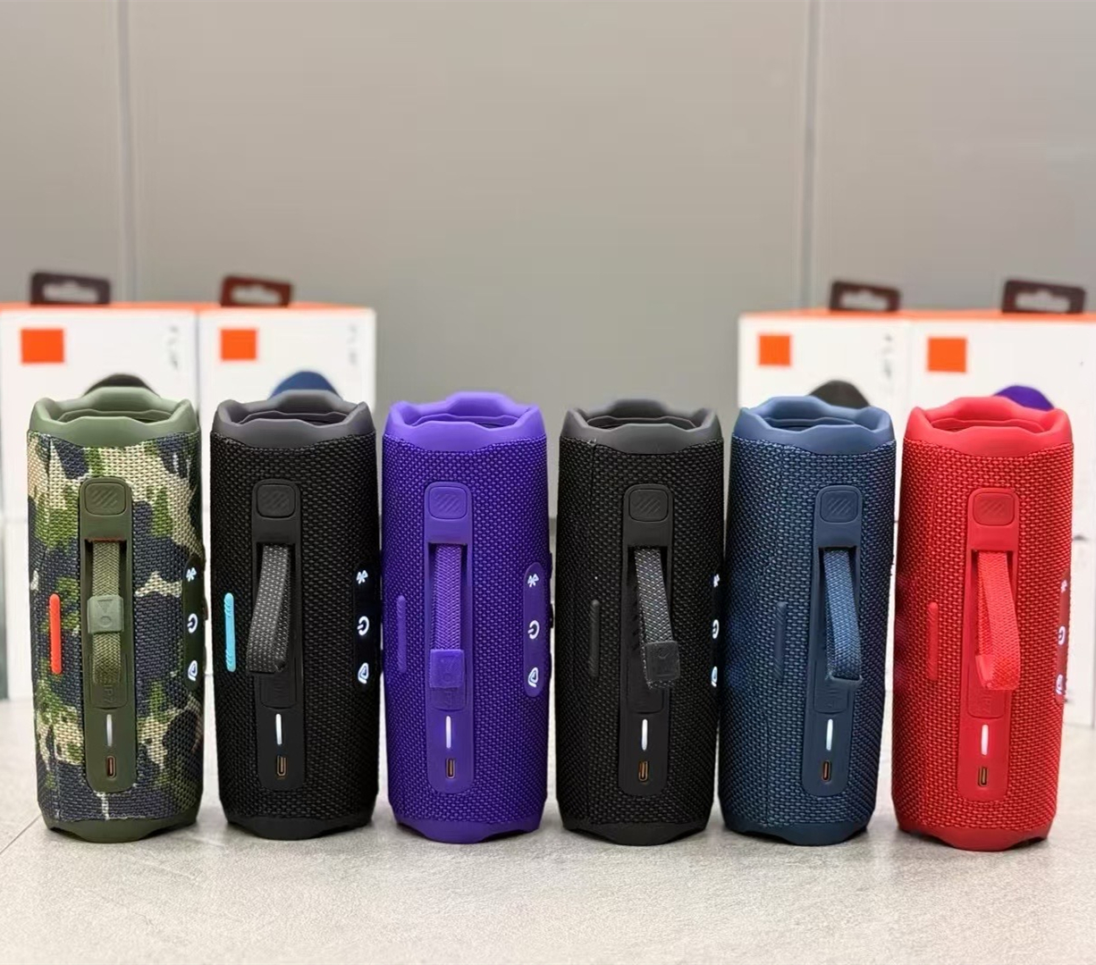 Flip7 Flip6 Wireless Speaker Waterproof Portables speaker Sports Outdoor Stereo Bass Music Bluetooth Speakers-image-1053435164