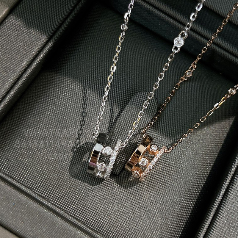 necklace for woman designer diamond luxury classic style Gold plated 18K 925 silver highest counter Advanced Materials brand designer anniversary gi