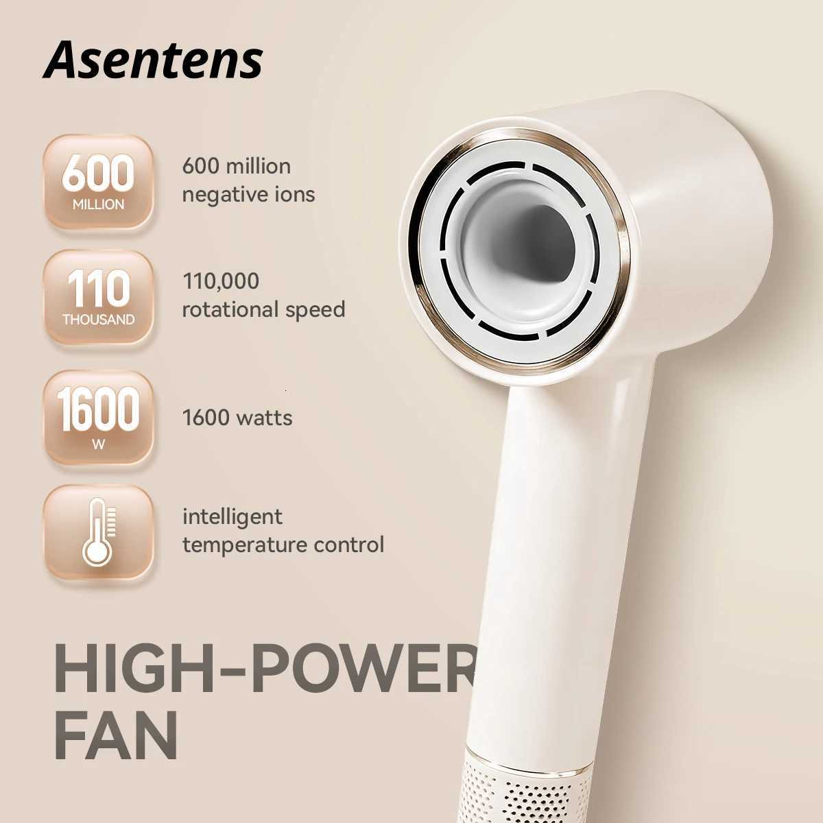 Professional ionic hair dryer High-speed blow dryer 110000RPM for Fast Dry bless motor Low noise hair styling tools For He H251111-image-1084142166