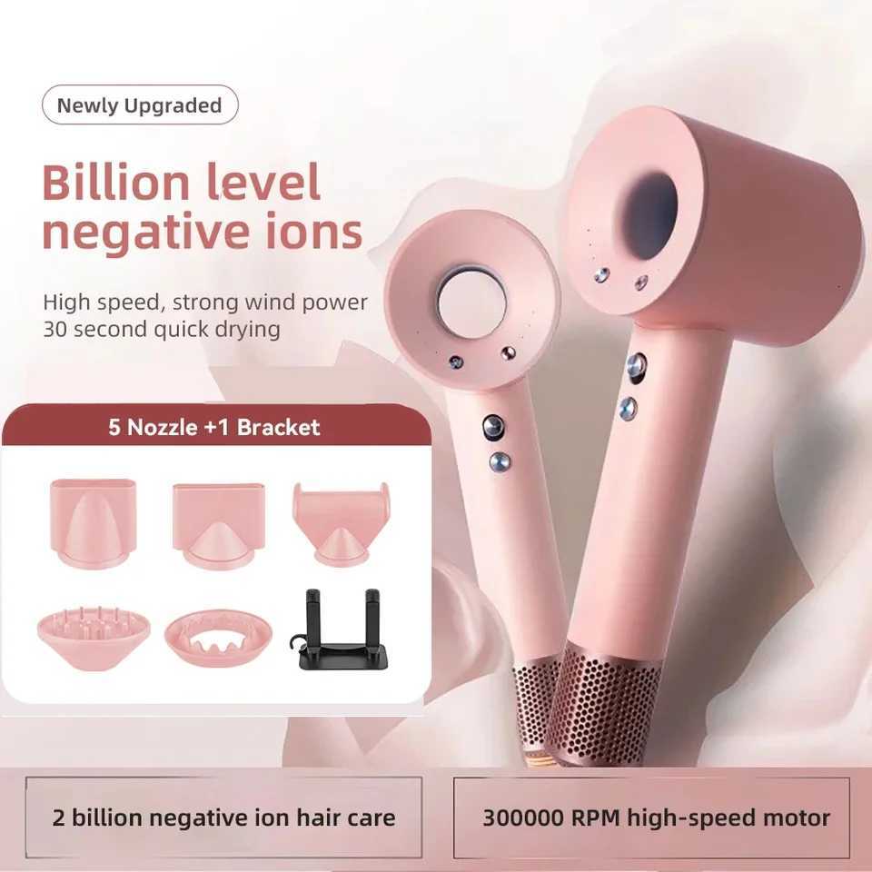 Bladeless high-speed hair dryer negative ions high power silent and quick drying Dryer Portable Suitable for he and travel H251111-image-1084142241