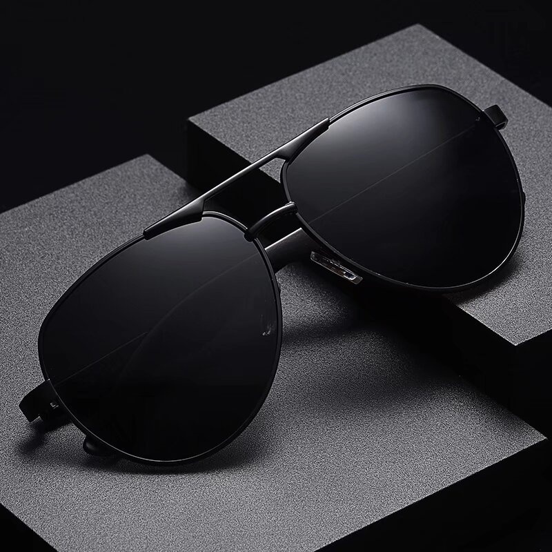 Lunettes de soleil de luxe pour hommes et femmes, monture carrée plaquée, lunettes rétro de haute qualité, mode surdimensionnée, polarisées
