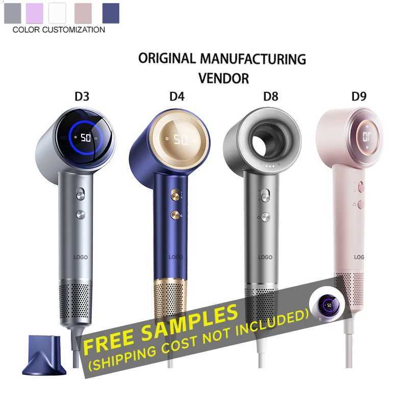 High-Performance Ionic DC Motor Hair Dryer for Salons and Outdoor Use with Leafless Technology Concentrator Nozzles H251111-image-1084141374