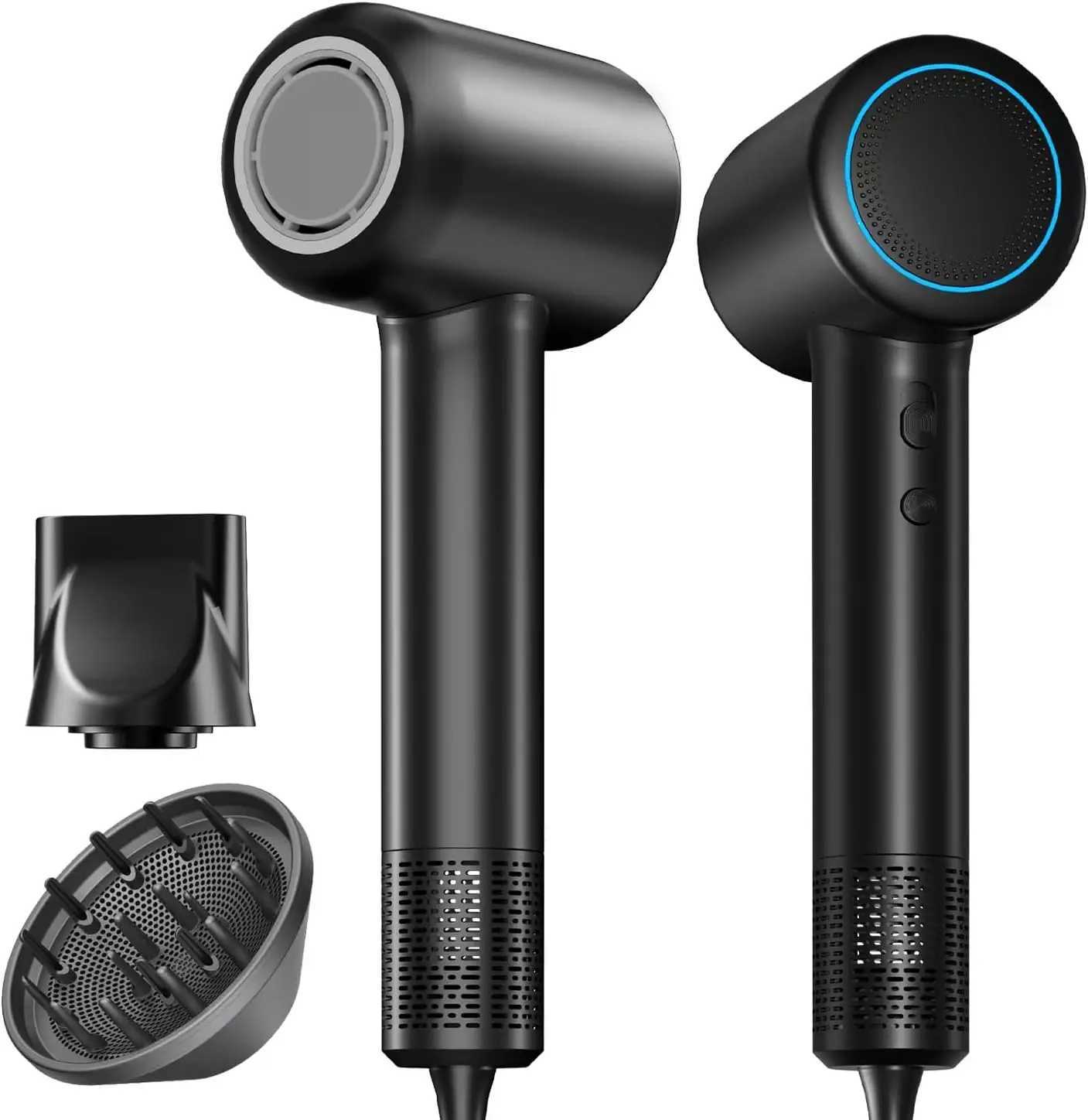 Hair Dryer Bless Motor High-Speed Low Noise Thermo-ControlPortable Hairdryer For He Travel Birthday Gift For Wen M H251111-image-1084142142