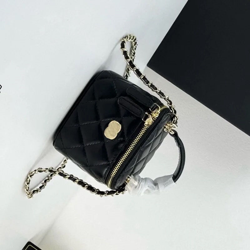 High quality luxury mini messenger bag handbag women leather tote bag designer wallet classics shoulder bag large capacity gold chain crossbody bag7
