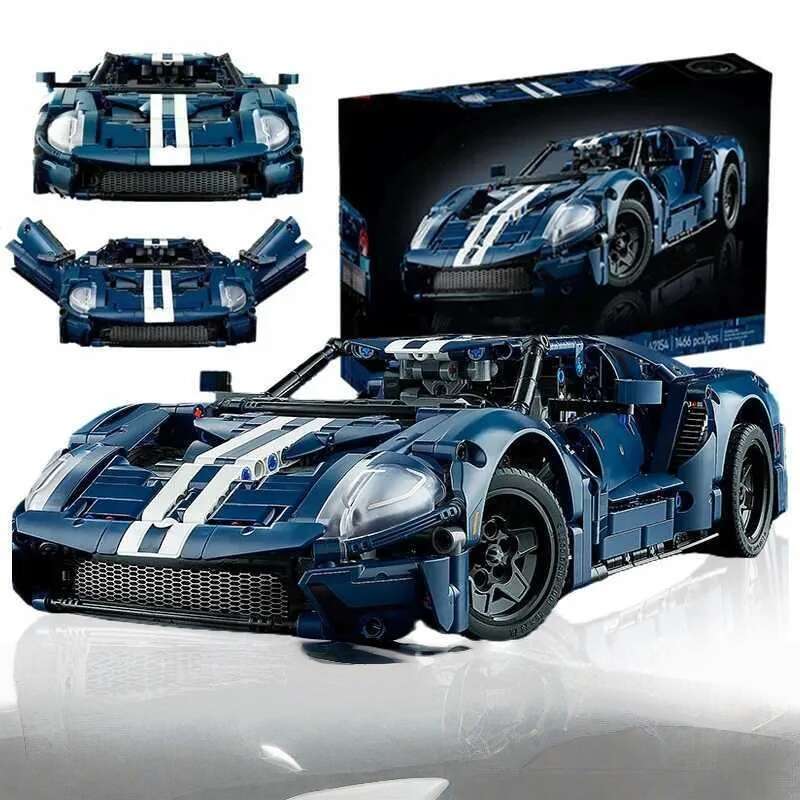 es GT 42154 Technical 1486PCS 1 12 Building Blocks City Super Speed Race Car Model Set Vehicle DIY Assembly Toy Kids Gifts C251118-image-1085145386