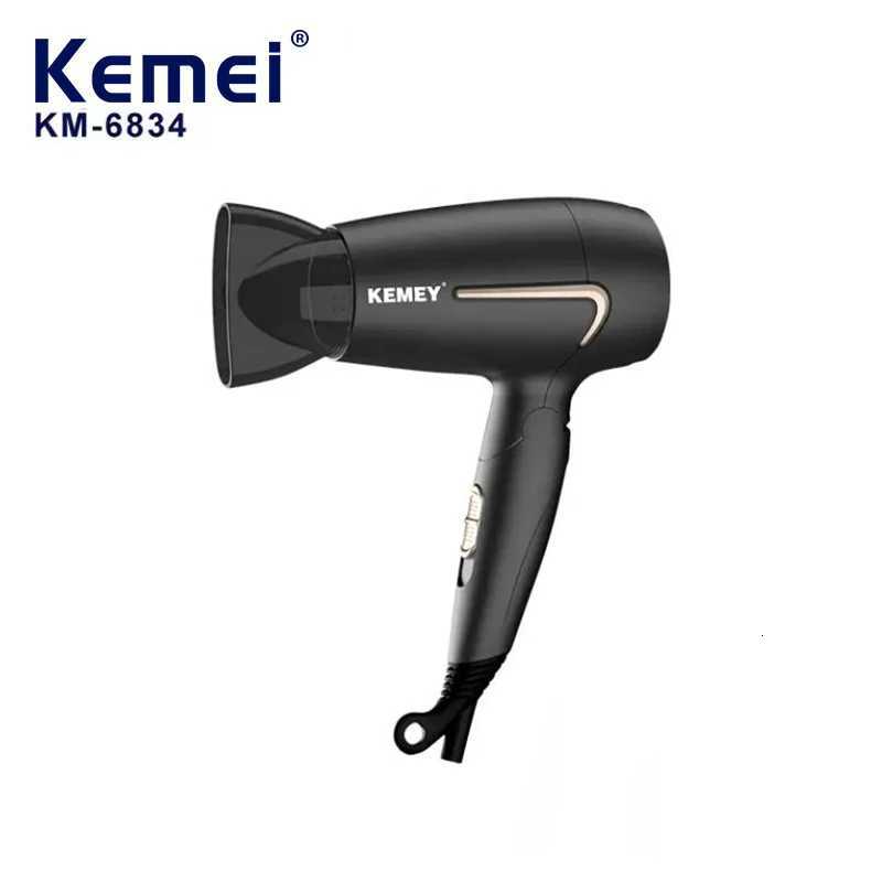 Kemei 6834 Professional Hair Dryer Wan Straightener Foldable Hair Dryer hine For He Salons Folding Blow Dryer for Hair H251111-image-1084142309