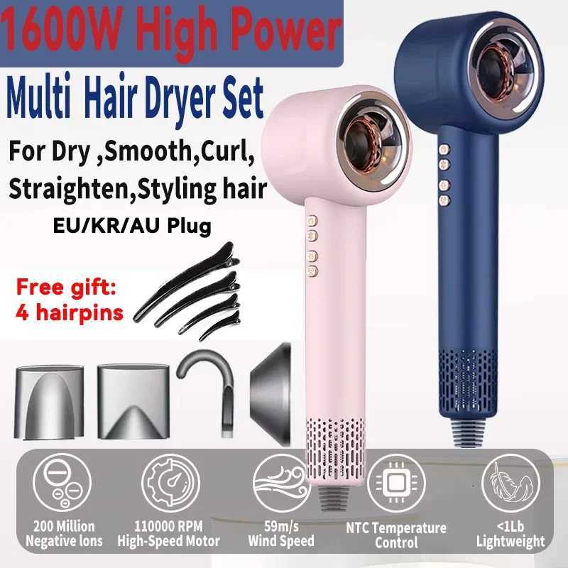 1600W er Hair Dryer Leafless Hair dryer Personal Hair Care Styling Negative Ion Tool Constant Anion Electric Hair Dryers H251111-image-1084141886