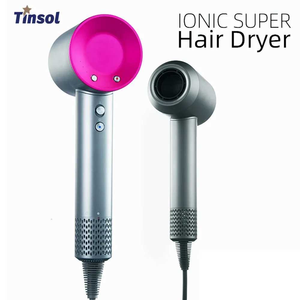 TINSOL 2025 New Leafless Hair Dryers Professional Blow Dryer Negative Ionic Blow Hair Dryer For He Appliance With Salon Style H251111-image-1084142108