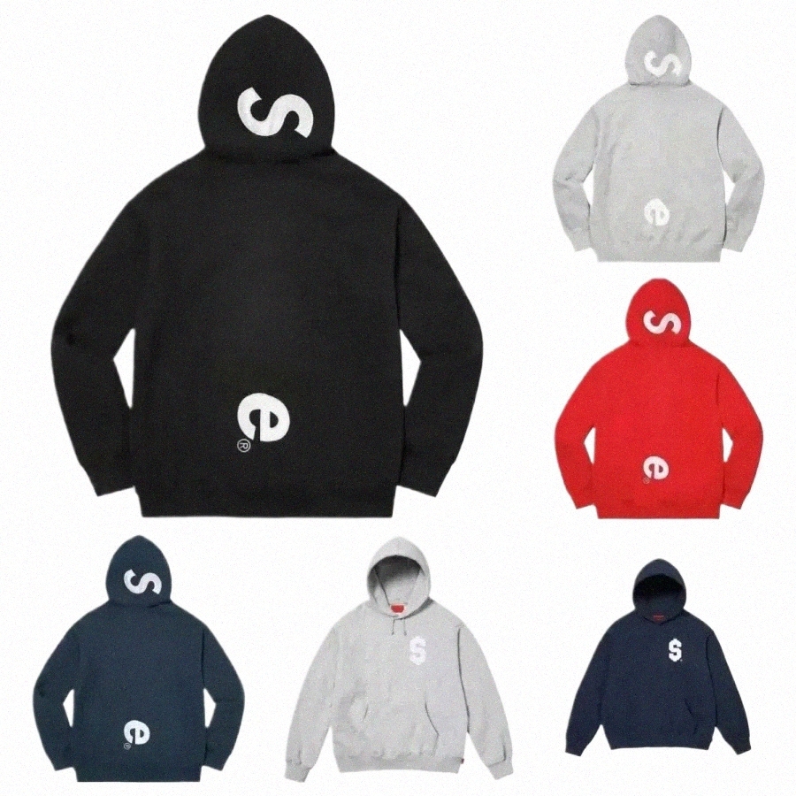 New 2026 Men&#039;s hoodie designer hoodie American street fashion brand letter embroidery hoodie men&#039;s pure cotton plus size sweat absorbin-image-985379884