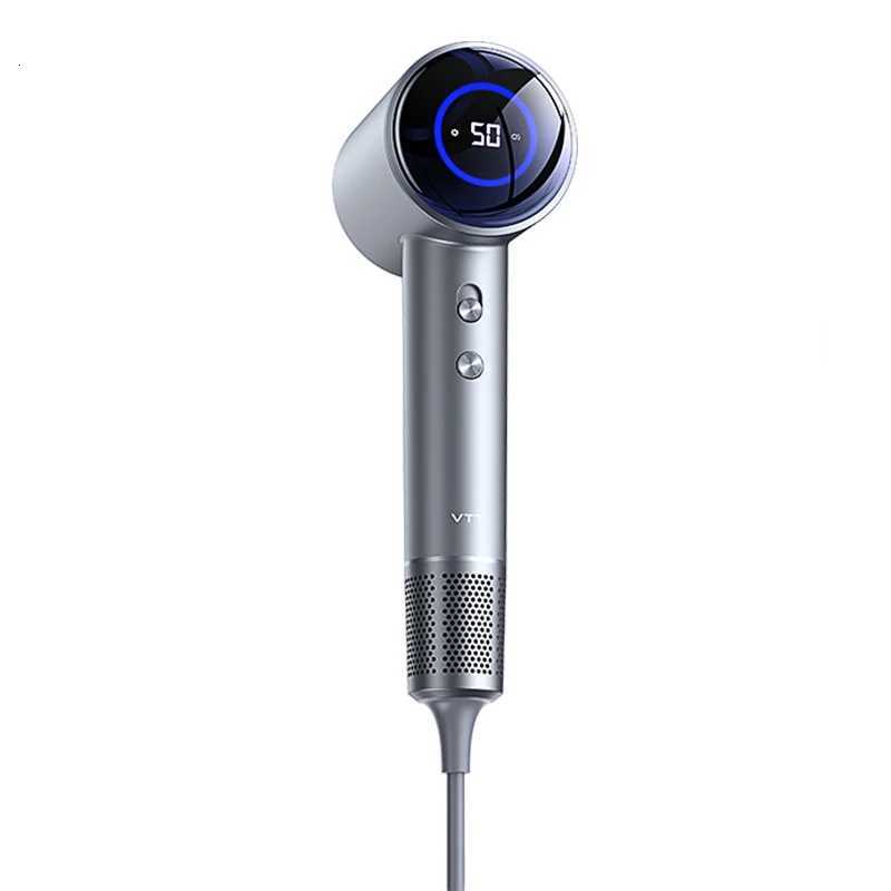 Travel Hair Dryer Professional Bladeless Ionic High-power Ion High-speed Cooling Heating Hair Drier Travel Blow Dryer H251111-image-1084142138