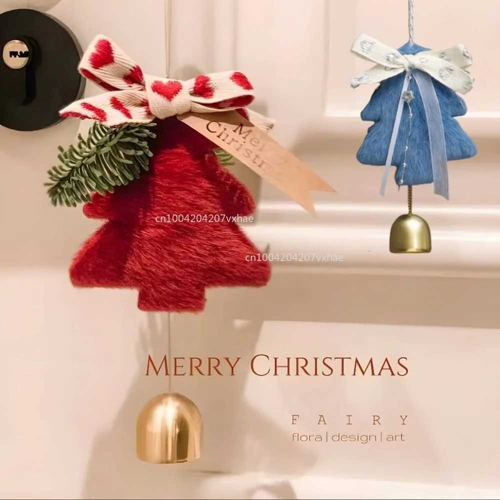 Christmas Tree Hanging Pendants Happy New Year Bell Pendant Merry Christmas Decorations for Home Xmas Ornaments Couple GiftM251111-image-1084131046