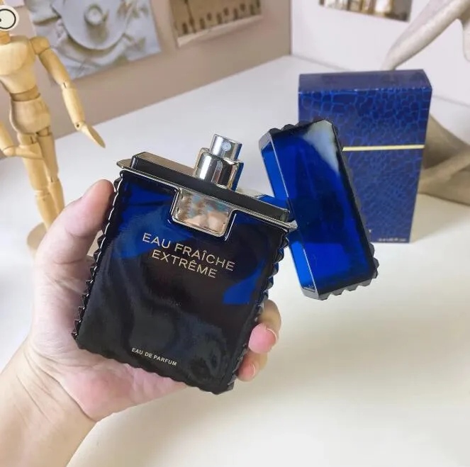 Brand 100ml Men Fragrance Eau Fraiche Extreme Fragrance Eau De Parfum 3.4oz Long Lasting Smell Brand EDP Male Pourhomme Cologne Spray-image-825132654