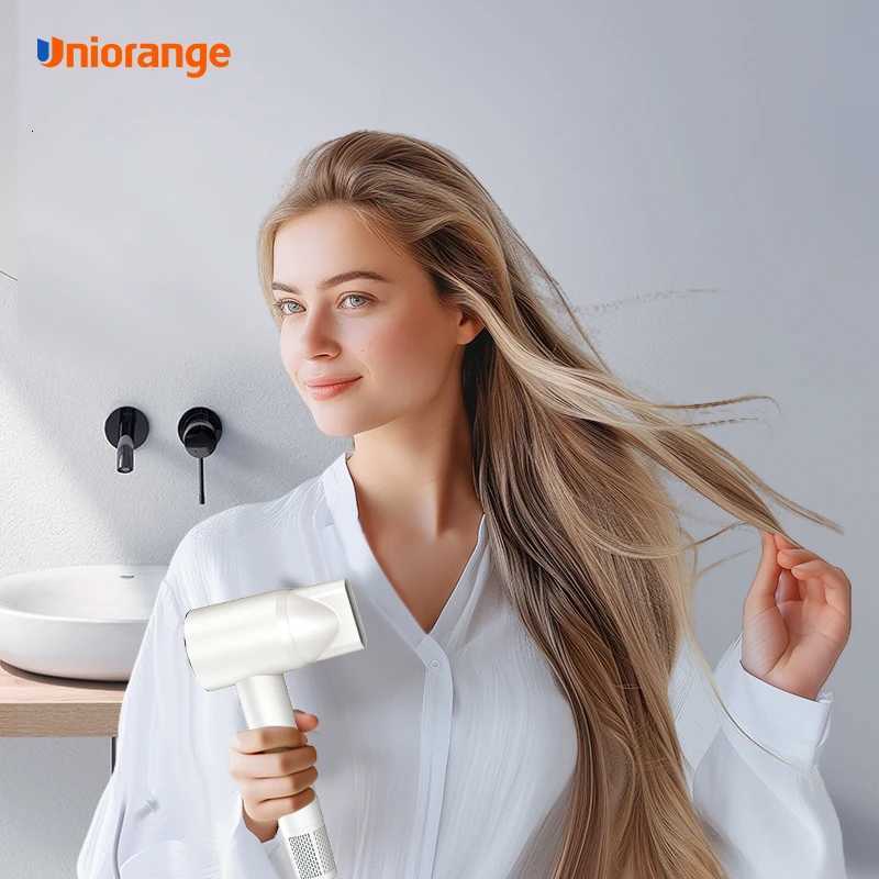 Uniorange 8 billion plasma high-speed hair dryer negative ion hair care childrens intelligent hair dryer household hair drye H251111-image-1084141923