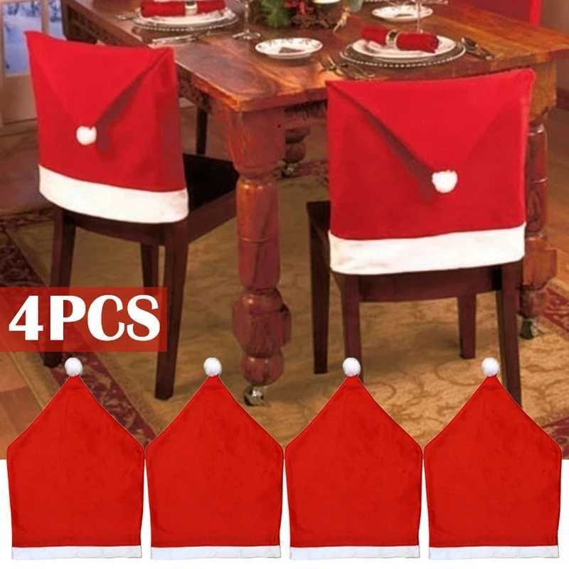 Christmas Chair Cover Christmas Decoration for Home Table Dinner Chair Back Decor 2025 New Year Party Supplies Xmas Navidad 2024M251111-image-1084131465