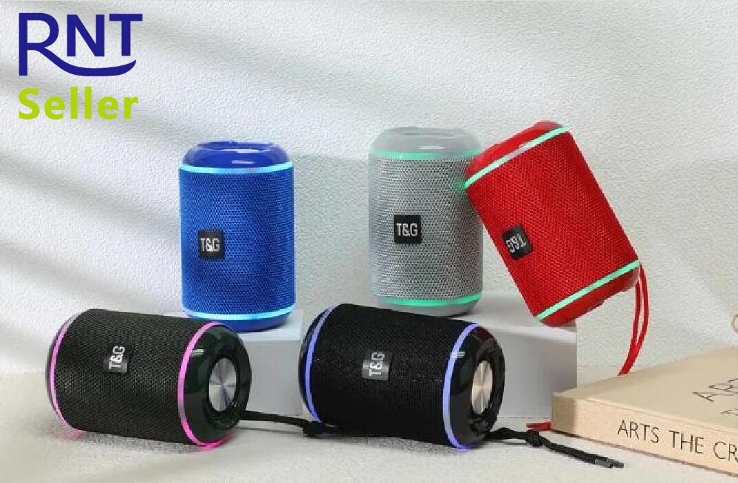 TG291 Portable Speaker Wireless Bluetooth Speakers Powerful High Outdoor Bass HIFI TF FM Radio with LED Light-image-898560756