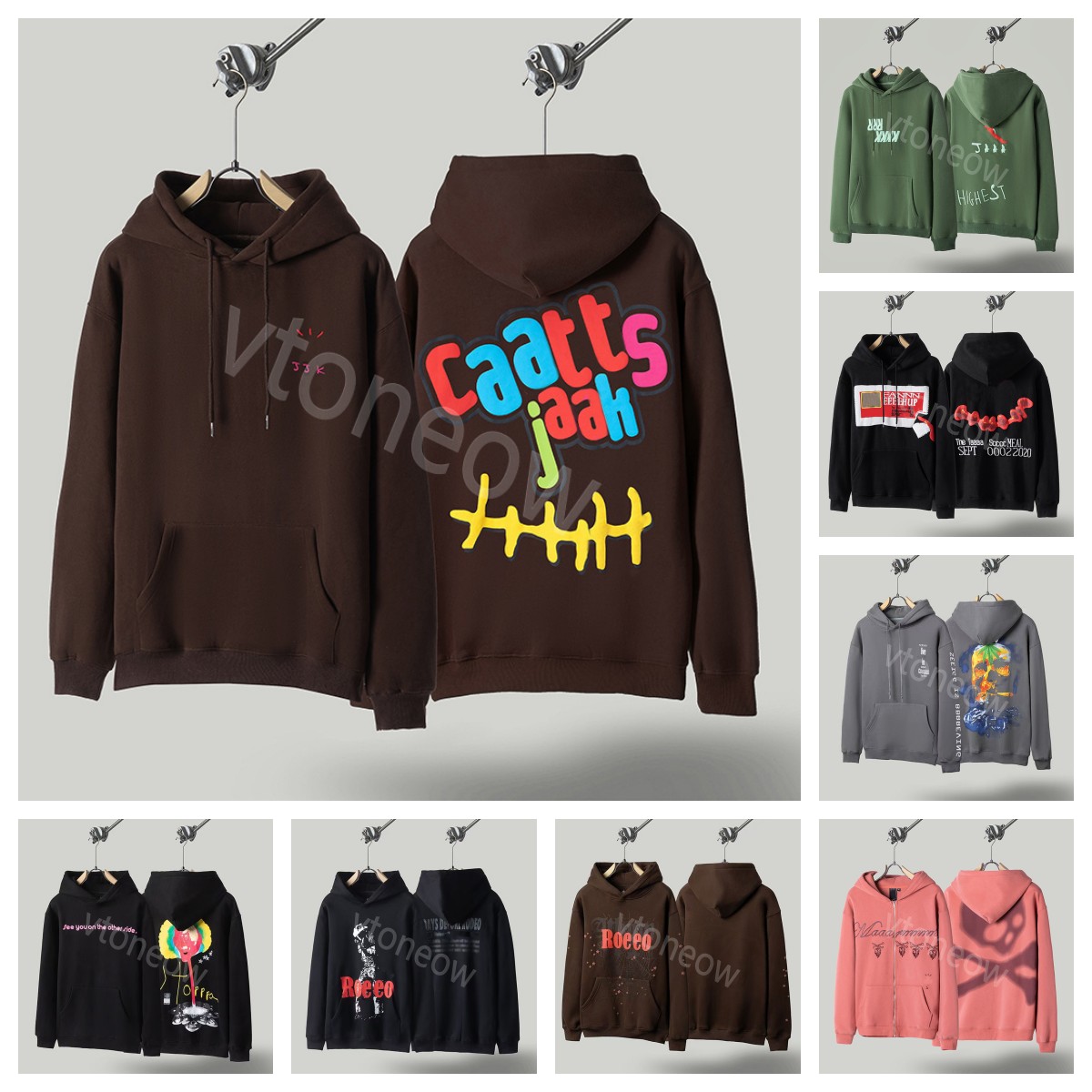 Men's Hoodie Reverse Mocha Hoodies traiss Sneaker Match Sail Astroworld 100% Cotton Graphic Scotts Hoodies Men's Hoody Tscotts Jacks Tops