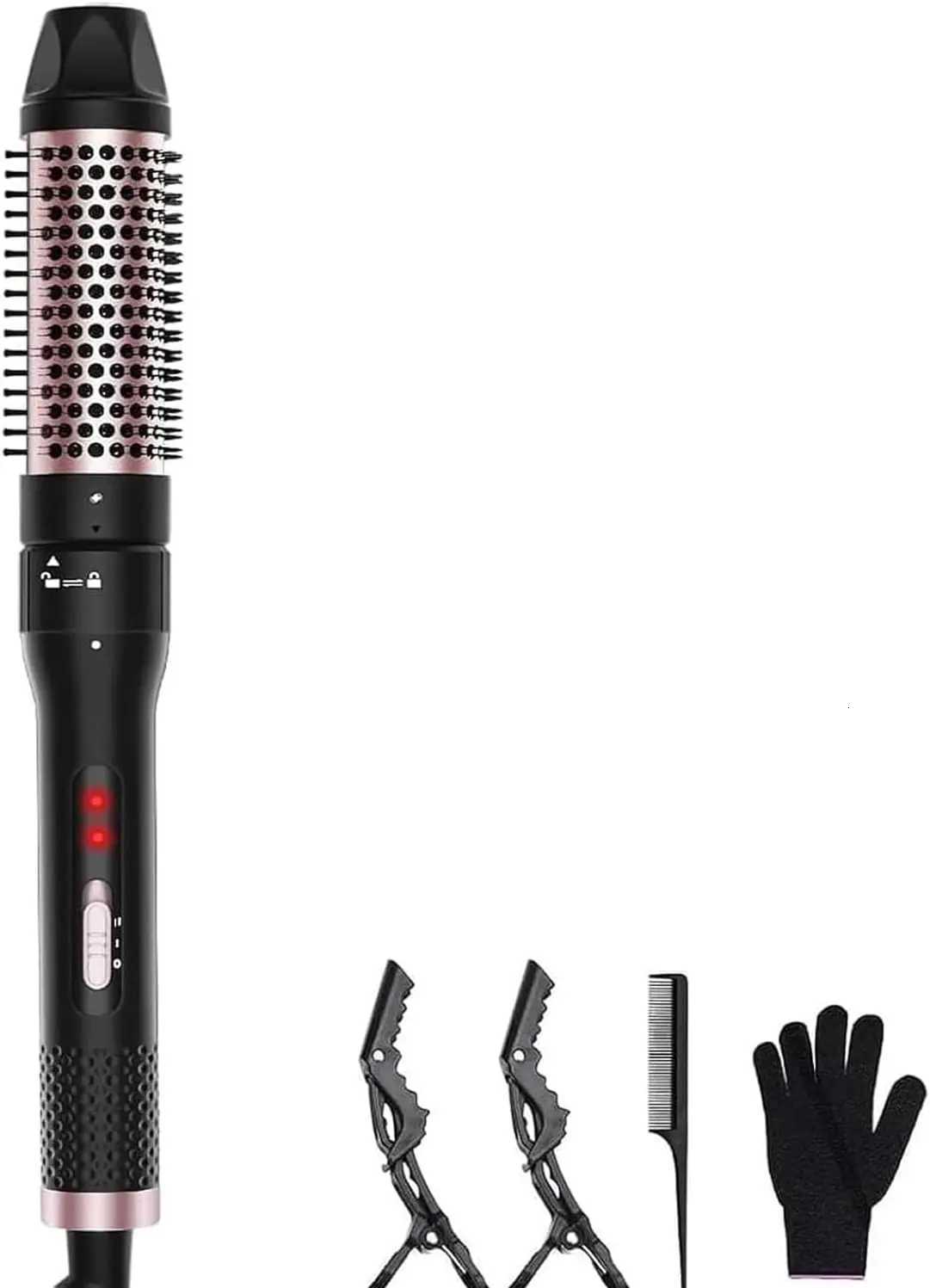 Thermal B 15 inch Heated Round Curling B Hair Dryer and Styler Less Frizz Hair Hot Straightener Cb with Detachable H251112-image-1084299398
