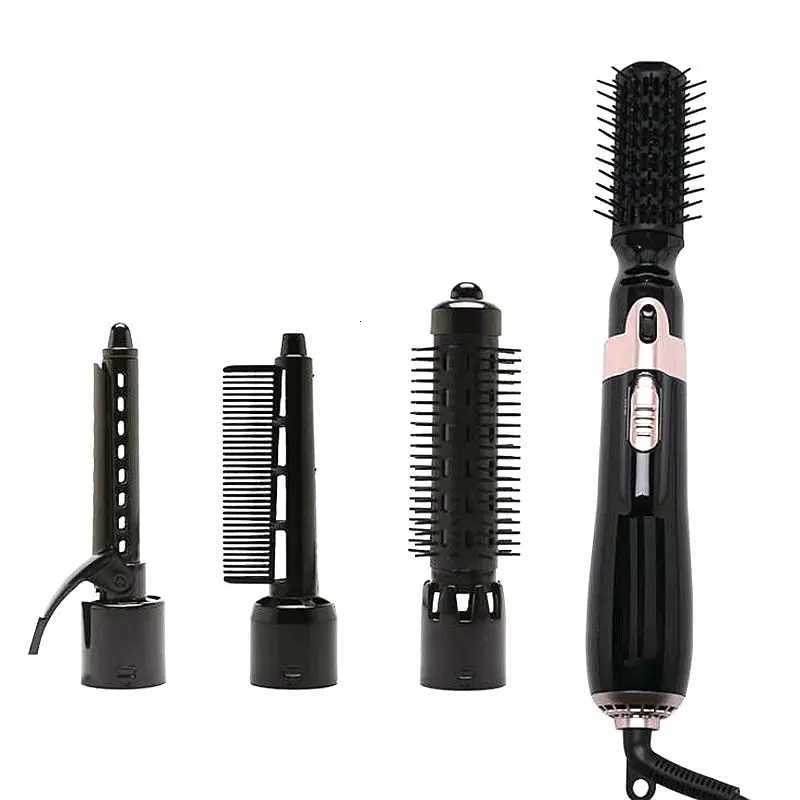 4 in 1 Styling Tool Hair Dryer Hair Curler Cb Salon Professional Electric Hair Dryer Blower Mtifunctional Styling Set H251112-image-1084299797