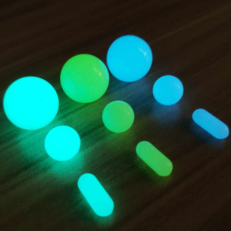 3pcs Set 12 Colors Terp Slurper Pillar Marble Set for Quartz Banger 6mm Spinning Pearls Glow in Dark Glass Beads for Auto Spinner Banger