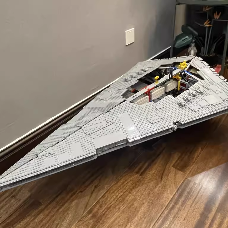 Top Quty Empire Star Destroyer Building Blocks Model 75252 Set leg0 Large High-Difficulty Giant Assembly Puzzle Toy Holiday gifts C251204-image-1087261907