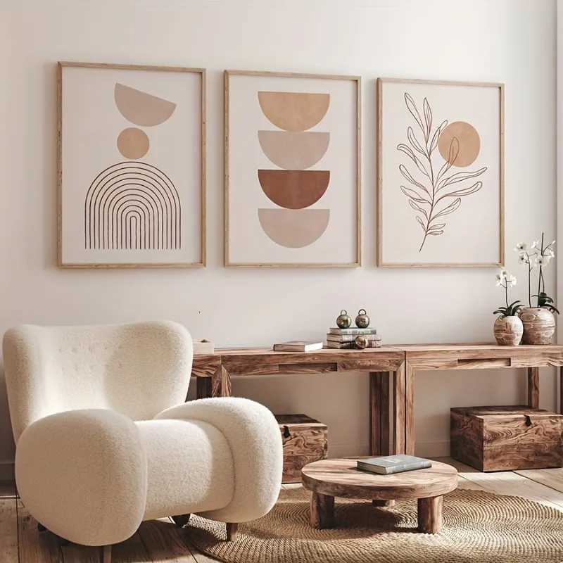 3pcs Canvas Poster Modern Art Bohen Abstract Canvas Paintings Ideal Gift for Bedro Living Ro Wall Art Decor No Frame H251112-image-1084308722