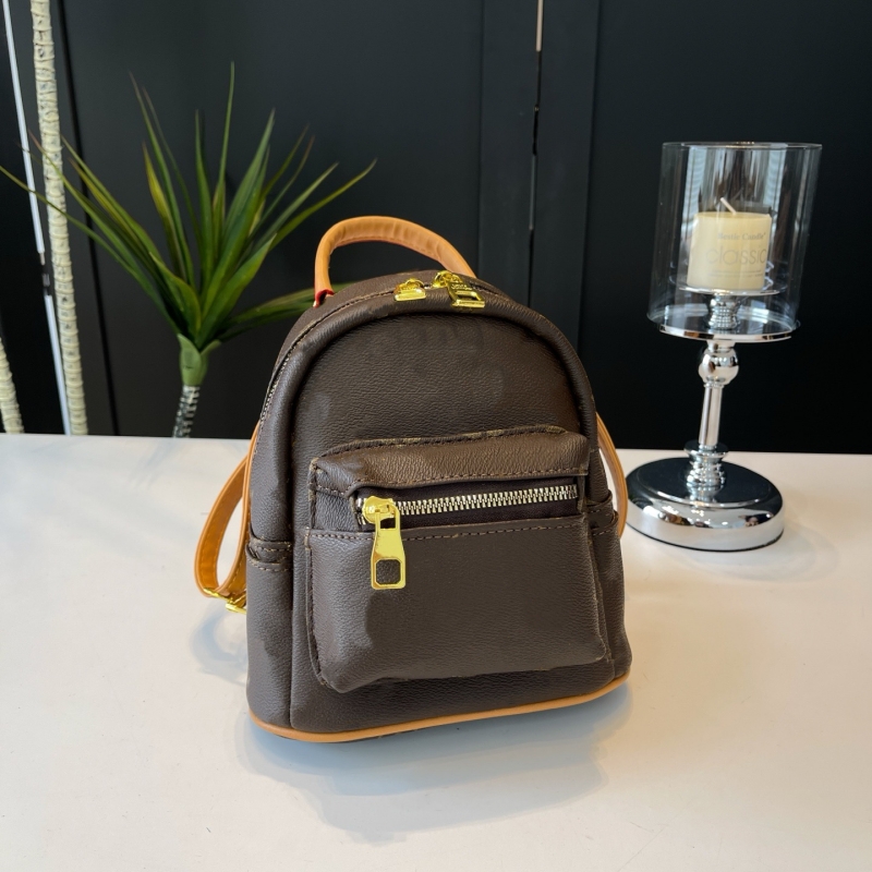 Mini Designer Fashion Backpack Women's Black Floral duffel Bag Travel Bag Designer Backpack Tote Bag Stylish Women's School bag