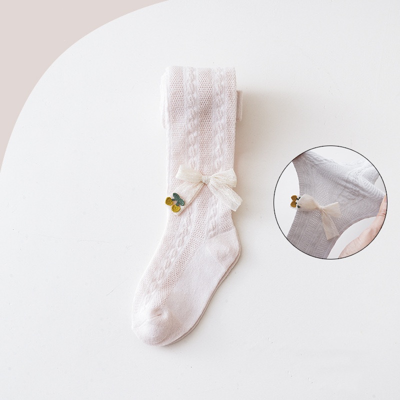 YB55214 Girls pantyhose summer thin baby bedding baby mosquito mesh-image-1053134929