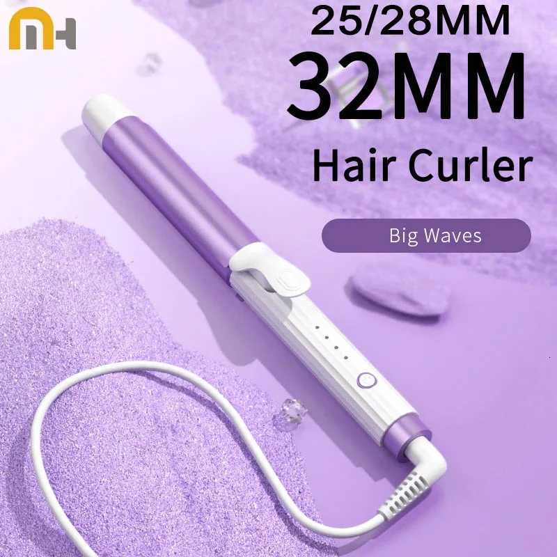 Hair Curler Large Volume Does Not Hurt The Hair Perm Negative Ion 32mm Bangs La Syling Electric Curling Iron H251112-image-1084299636