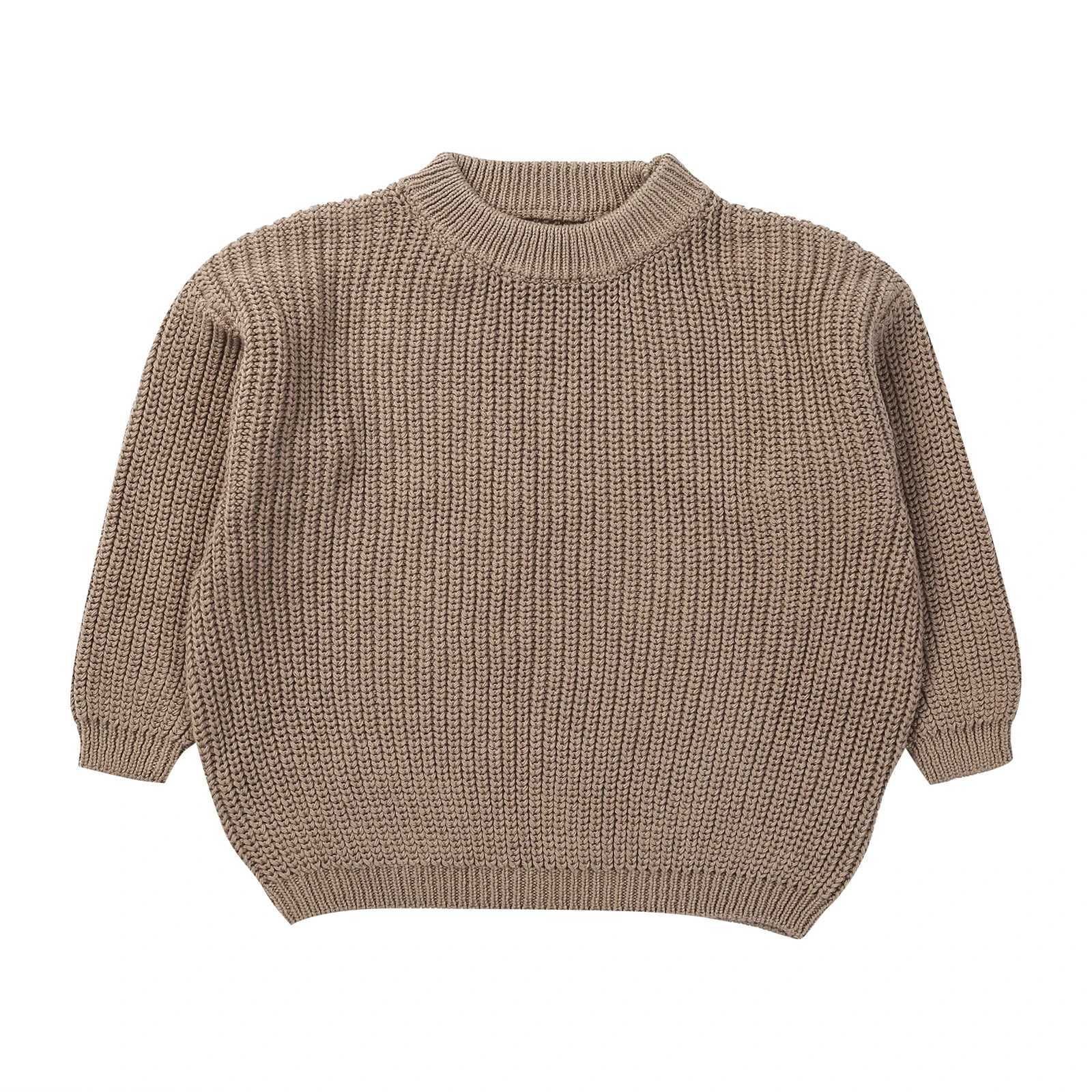 K665 Cardigan Autumn baby sweater Winter children boys and girls long sleeved solid color knitted Baby-image-1084464863