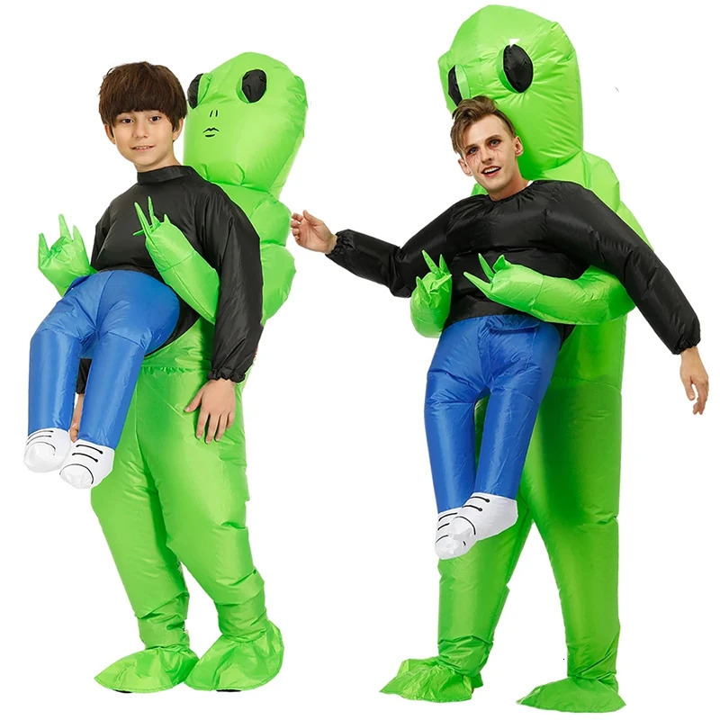Halloween Adulte Alien Gonflable Costume Enfants Garçons Fille Fête De Noël Cosplay Hommes Femmes Costume Drôle Robe Anime Fantaisie Party251112